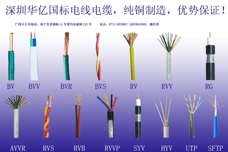 华亿国标安防rvv消防线缆,网线电线电缆等(南宁分公司) 价格